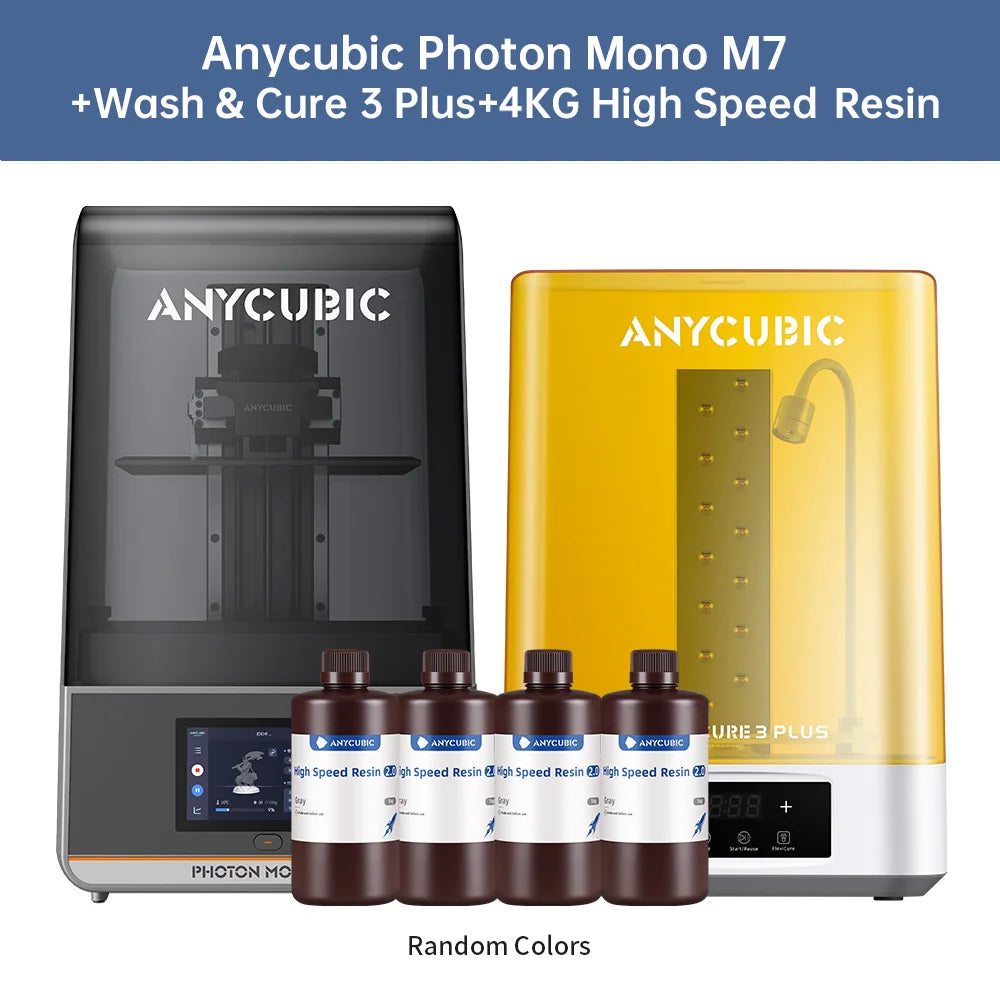 ANYCUBIC Photon Mono M7 14K Mono MSLA 3D Printer 10'' 14K LCD Resin 3D Printer Speed Up to 150mm/h Printing Size 223*126*230mm