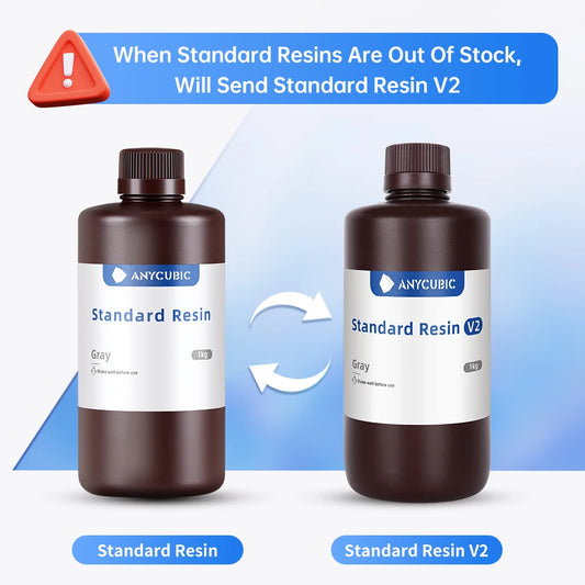 ANYCUBIC 1kg/10kg Liquid Photopolymer Resin 405nm UV Resin For LCD 3D Printer Printing Material For Photon Mono 4K etc.