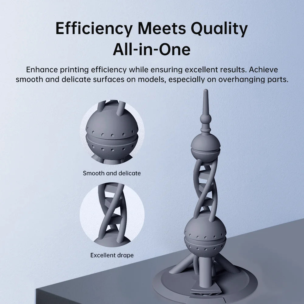 ANYCUBIC High-Speed PLA Filament 1.75mm Plastic For 3D Printer 1kg/Roll Rubber Consumables Material for ANYCUBIC Kobra 2 Series