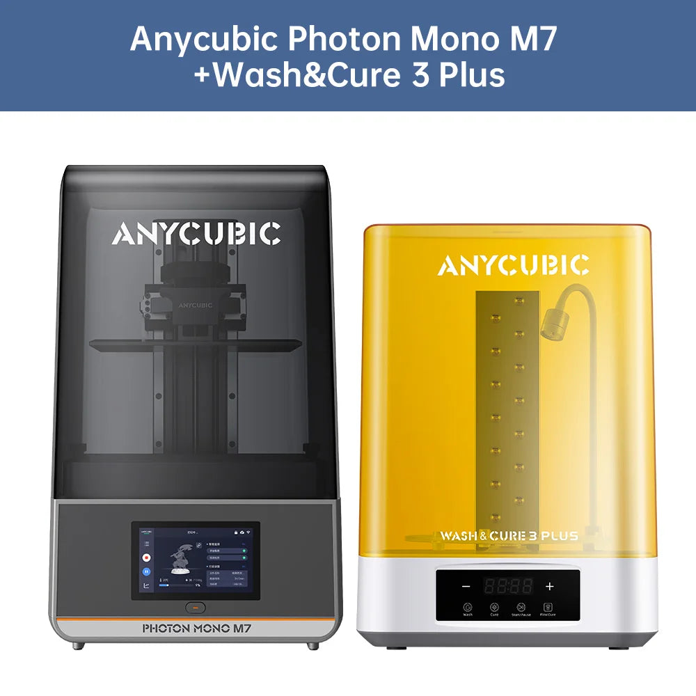 ANYCUBIC Photon Mono M7 14K Mono MSLA 3D Printer 10'' 14K LCD Resin 3D Printer Speed Up to 150mm/h Printing Size 223*126*230mm