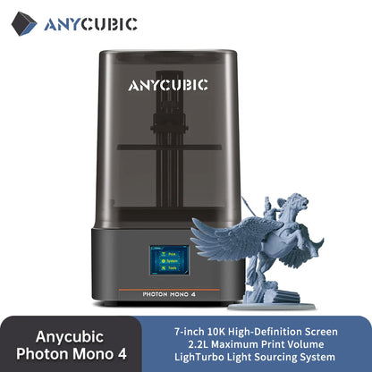 Российский ANYCUBIC UV Смола LCD 3D принтер Photon Mono 2, Mono X 6Ks,M3 Max,12K Mono M5s 14K Mono M5s Pro DLP Printer Photon D2
