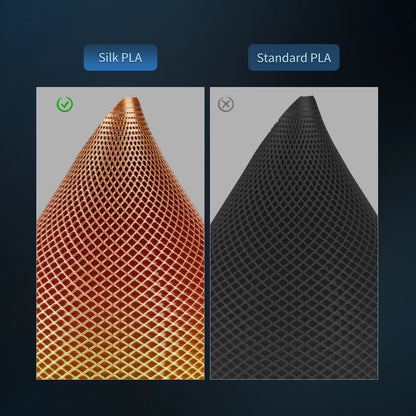 ANYCUBIC Silk PLA 3D Printer Filament 1.75mm 1kg/Roll PLA Filament 3D Printing Material For FDM 3D Printer