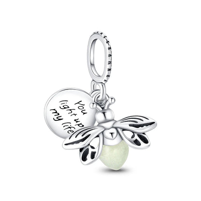 Gran oferta 2024, nuevo dije de colección Ocean en color plata, cuentas de luciérnaga, compatible con pulsera Pandora, colgante DIY, joyería para mujer