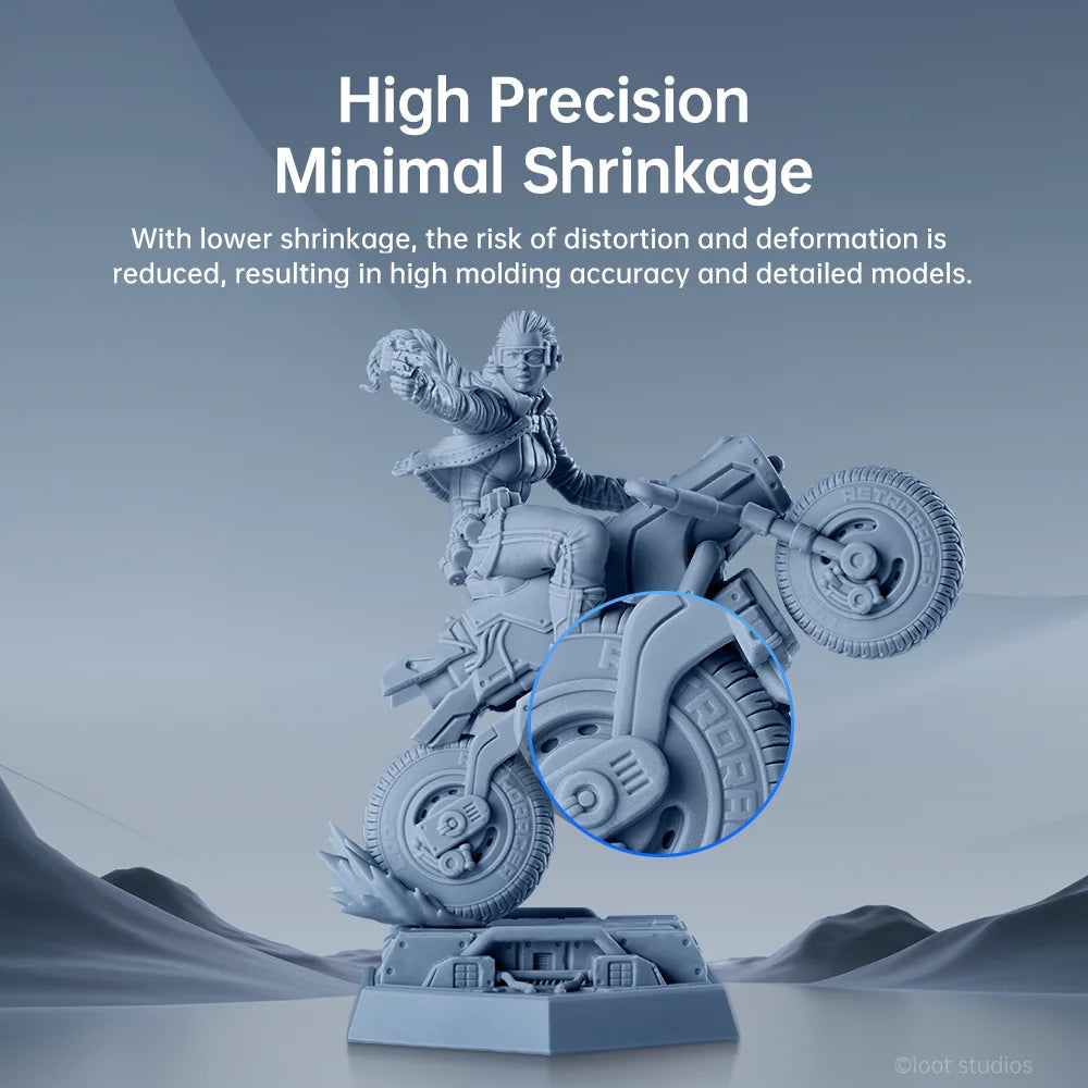 Newest ANYCUBIC ABS-Like Resin V2 Water-Washable 405nm Photopolymer Resin ABS 3D Resin High Precision for LCD 3D Printer