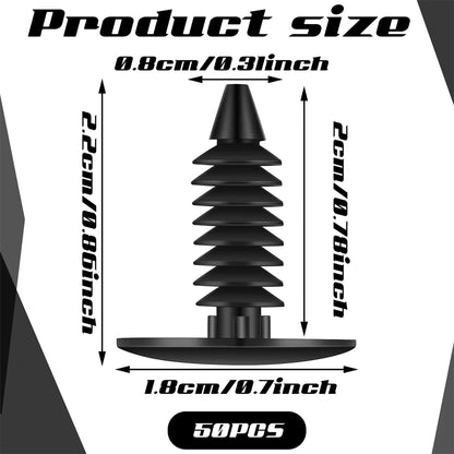 50 Pcs Honeycomb Pins Honeycomb Laser Bed Hold Down Pins Honeycomb Fixing Needle for Laser Cutter Engraver Machine Accessories