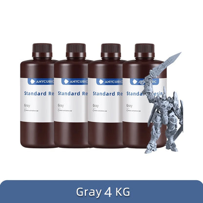 ANYCUBIC 405nm UV Resin For Photon 3D Printer Photon Mono X Printing Material LCD UV Sensitive Normal 1kg Liquid