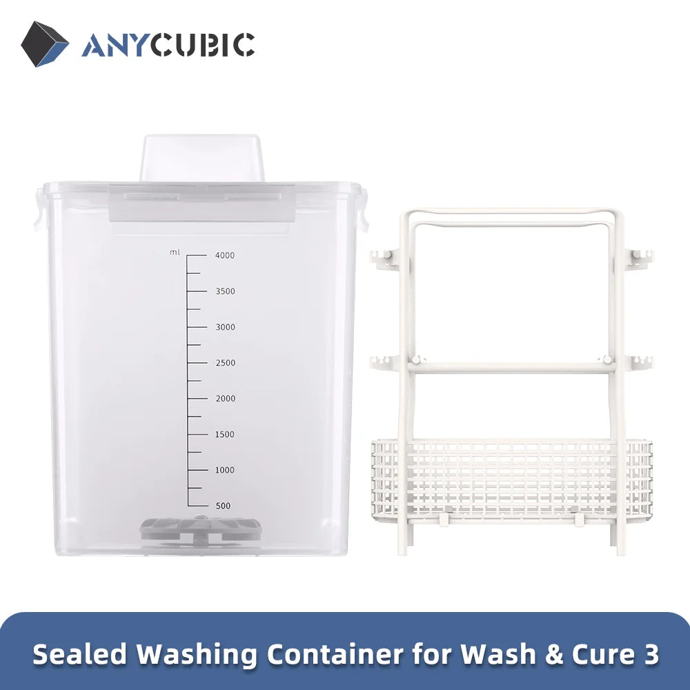 ANYCUBIC Wash Cure 3 Accesorrories Sealed Washing Container LCD 3D Printer Part