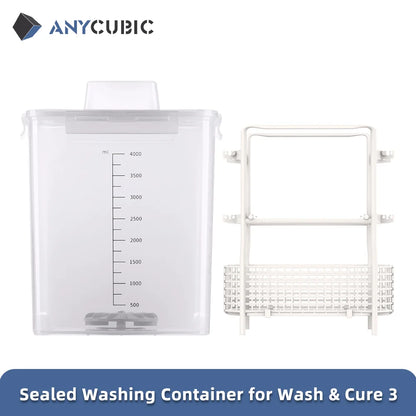 ANYCUBIC Wash Cure 3 Accesorrories Sealed Washing Container LCD 3D Printer Part