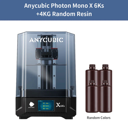 ANYCUBIC Photon Mono X 6Ks LCD 3D Printer 9.1'' 6K Large Screen 3D Printing 4.76L Build Volume UV Resin SLA 3D Printers