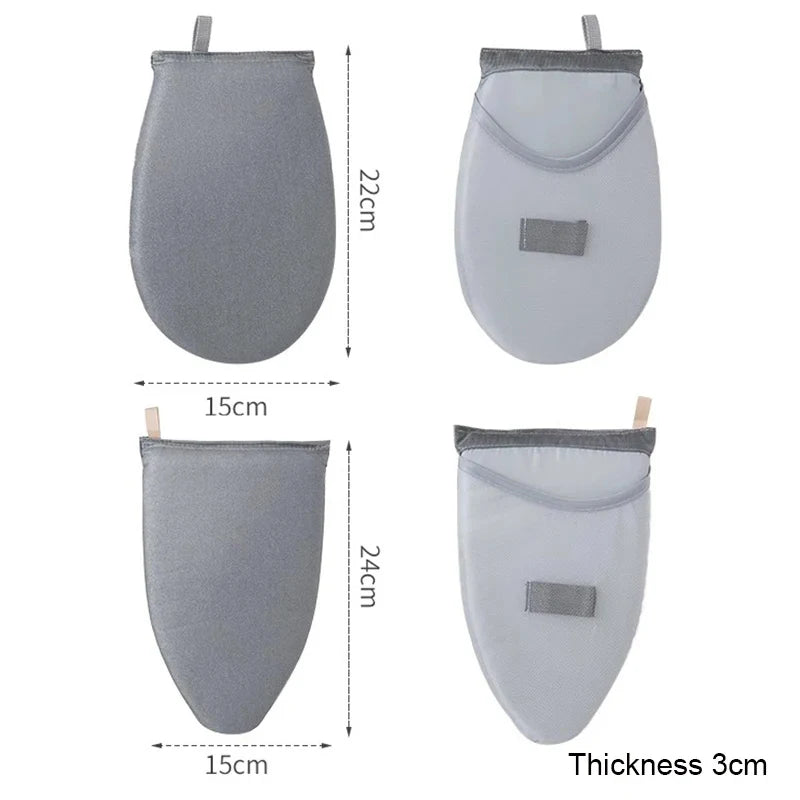 1Pc Fabric Handheld Ironing Board Ironing Board Small Home Ironing Gloves Anti Ironing Household Insulated Handheld Ironing Tray