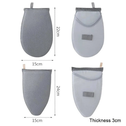 1Pc Fabric Handheld Ironing Board Ironing Board Small Home Ironing Gloves Anti Ironing Household Insulated Handheld Ironing Tray