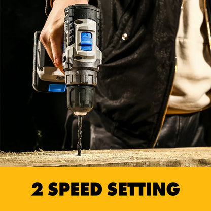 DEKO 20V Brushless Wrench Brushless Cordless Drill Mini Electric Screwdriver 350N.m Impact Wrench for Home DIY