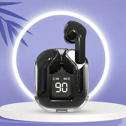 Auriculares inalámbricos Bluetooth T2 originales, transparentes, HIFI, con pantalla digital LED y sonido estéreo para Xiaomi.