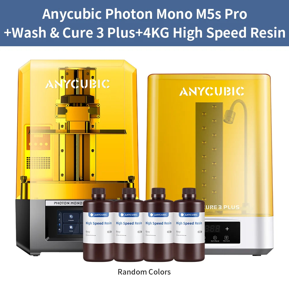 ANYCUBIC Photon Mono M5s Pro 10.1'' 14K High Speed LCD Resin 3D Printer Leveling Free Up to 150mm/h Impressora 3D