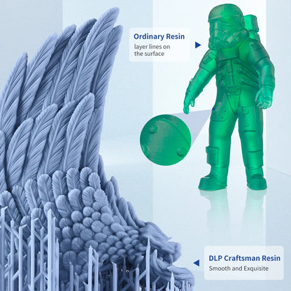 ANYCUBIC DLP Craftsman Resin DLP Exclusive Resins Long Shelf Life High Accuracy 3D Printing Material Developed For Photon Ultra