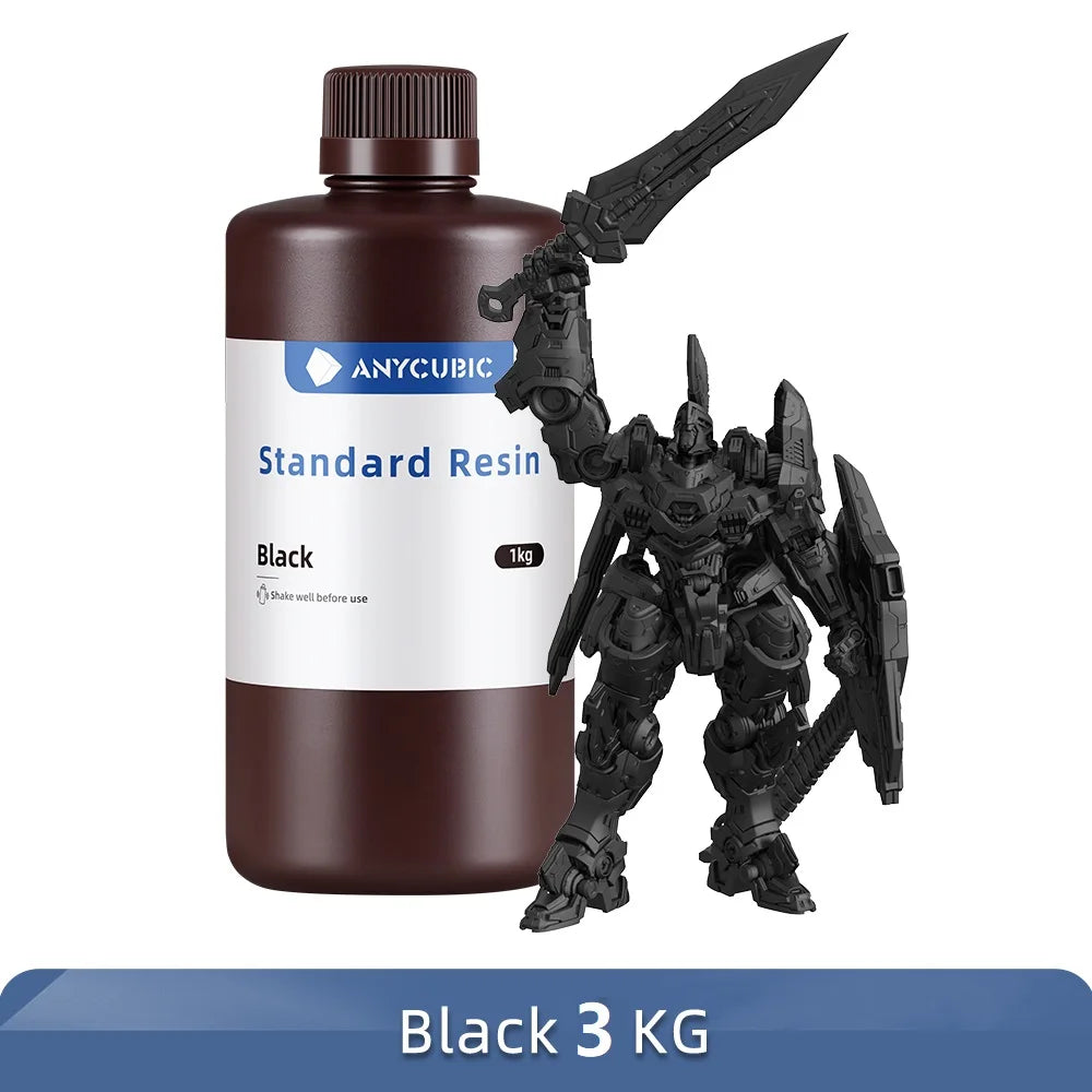 ANYCUBIC Water wash resin Tough Plant UV Resin For LCD 3D Printer 405nm Liquid Photopolymer Sensitive Resin 3D Printing Material