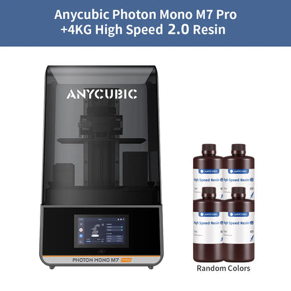 ANYCUBIC Photon Mono M7 Pro 14K Mono MSLA 3D Printer 10.1'' LCD Resin 3D Printer Speed Up to 170mm/h Printing Size 223*126*230mm