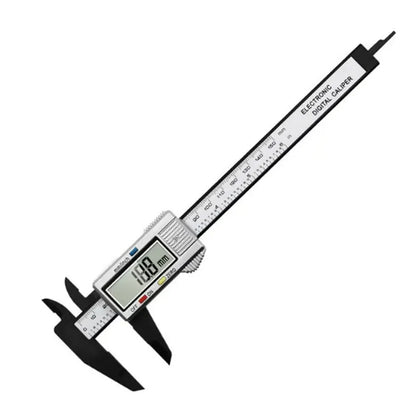1PCS Plastic Vernier Caliper Digital Display Caliper Mini Text Play Caliper Student Vernier Ruler 0 to 150mm Measuring Tool