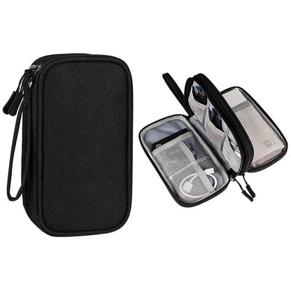 (1pc)Digital Accessory Storage Bag Power Supply Hard Drive Protective Case Power Bank U-disk Headphone Storage Bag