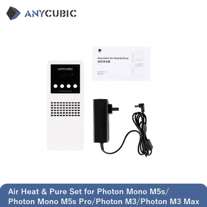 ANYCUBIC Air Heat & Pure Set for LCD 3D Printer Photon Mono M5s / Photon Mono M5s Pro / Photon M3 / Photon M3 Max