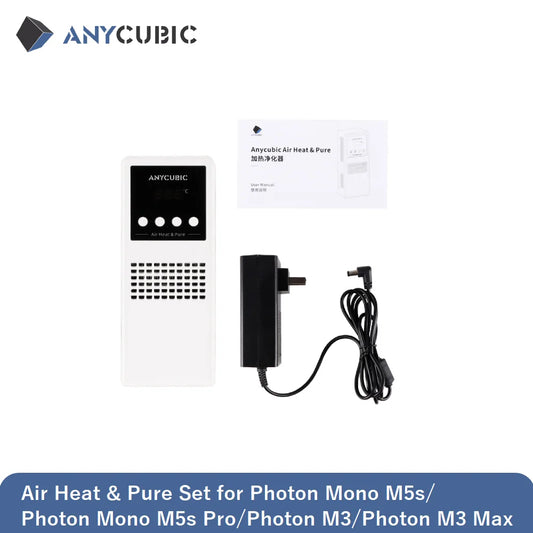 ANYCUBIC Air Heat & Pure Set for LCD 3D Printer Photon Mono M5s / Photon Mono M5s Pro / Photon M3 / Photon M3 Max