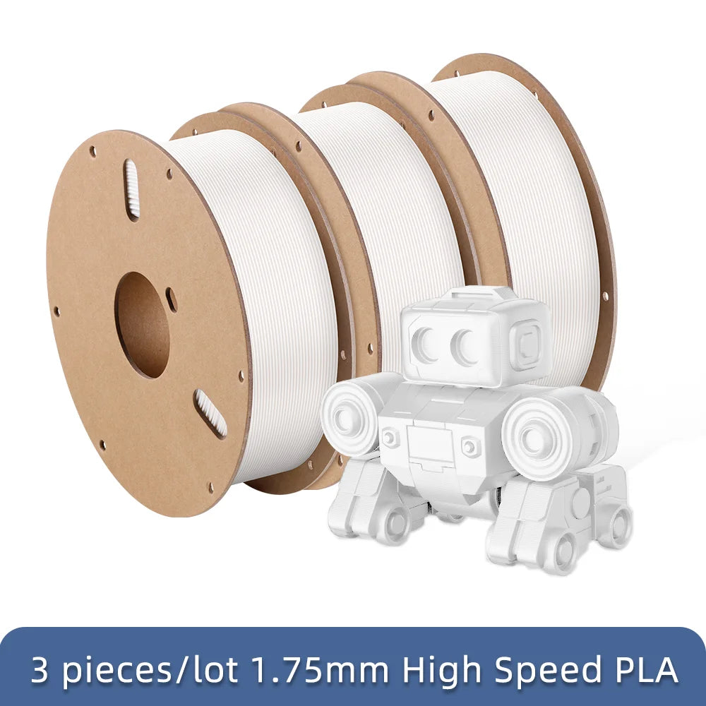 ANYCUBIC High-Speed PLA Filament 1.75mm Plastic For 3D Printer 1kg/Roll Rubber Consumables Material for ANYCUBIC Kobra 2 Series