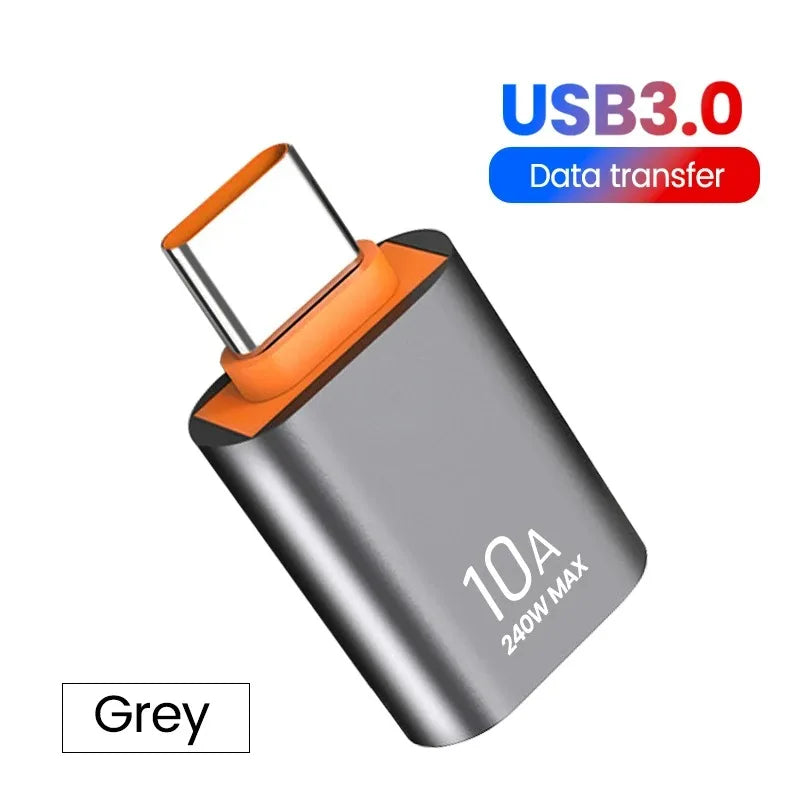 10A OTG USB 3.0 Typ C OTG Adapter USB C Stecker auf USB 3.0 Buchse Kabel Konverter OTG USB Für Xiaomi Samsung Laptop Datum Übertragung