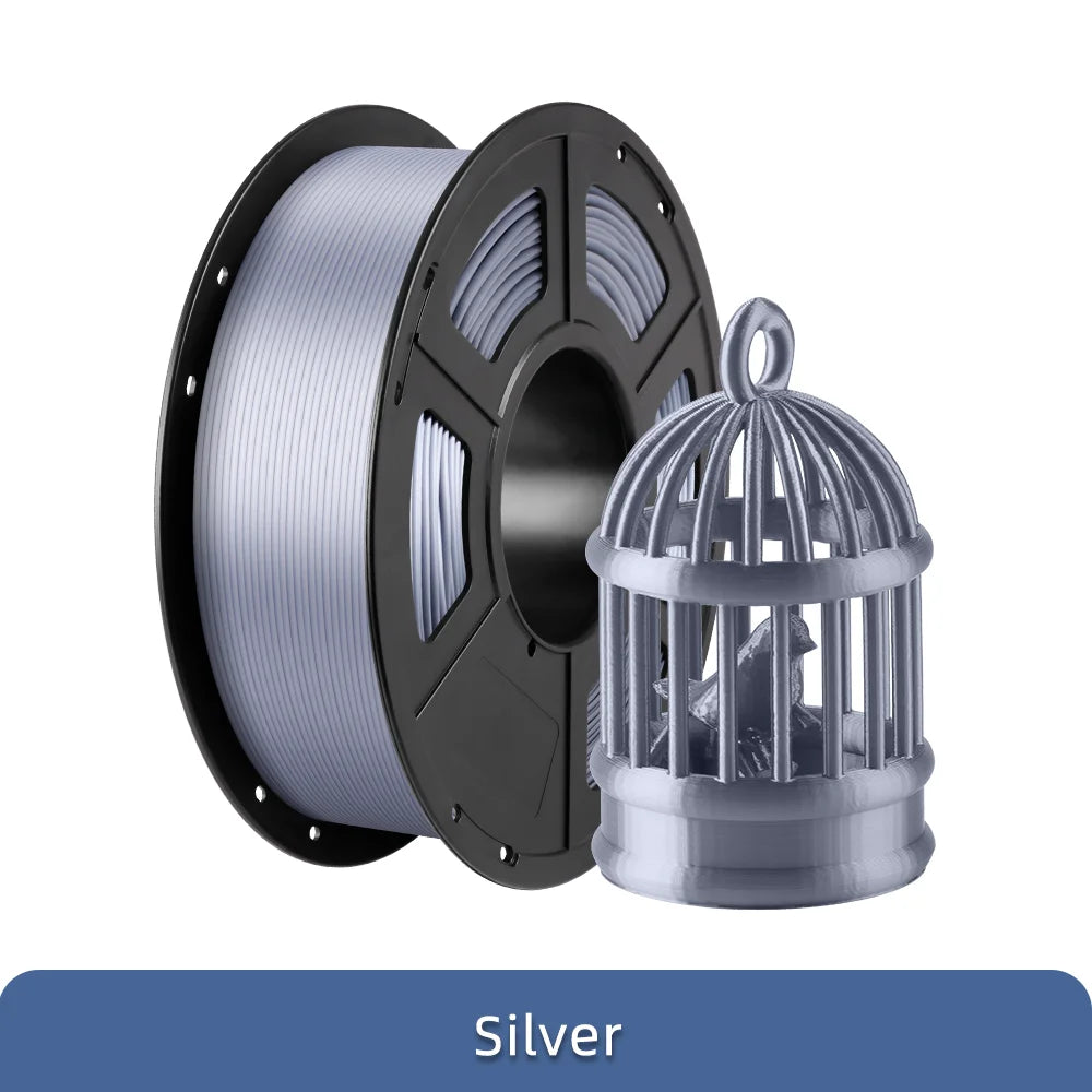 ANYCUBIC Silk PLA 3D Printer Filament 1.75mm 1kg/Roll PLA Filament 3D Printing Material For FDM 3D Printer
