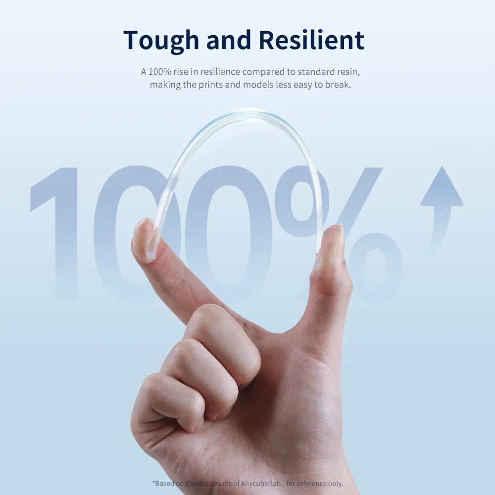 ANYCUBIC High Transparency UV Resin 405nm Photopolymer Resin Long-lasting Clarity for Photon MONO X 3d Printing Clear Materials