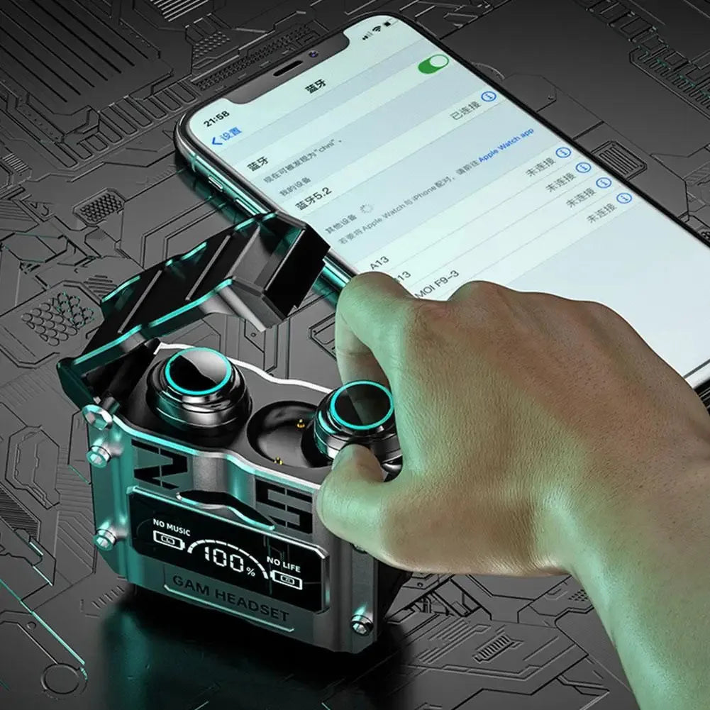 Auriculares inalámbricos TWS M25 originales con Bluetooth, control táctil, reducción de ruido, estéreo, para Xiaomi y iPhone.