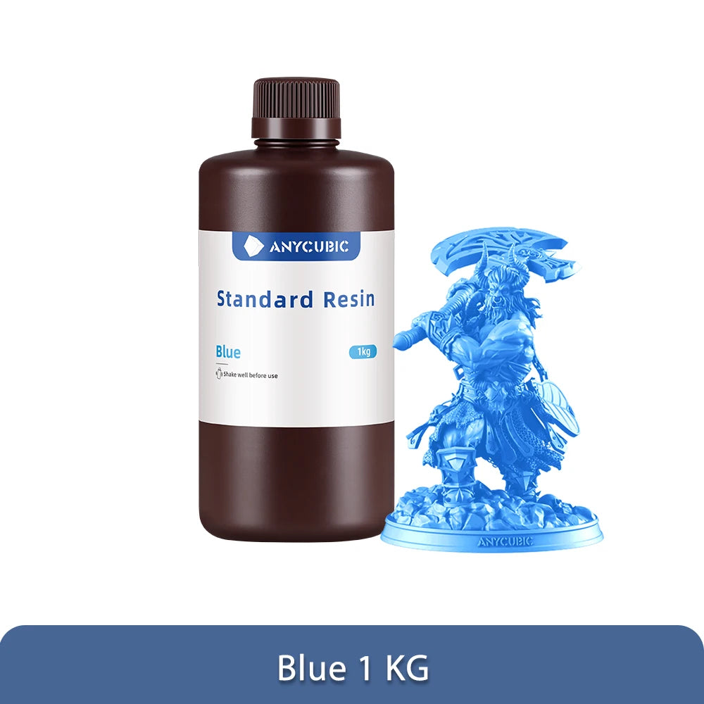 ANYCUBIC 1kg/10kg Liquid Photopolymer Resin 405nm UV Resin For LCD 3D Printer Printing Material For Photon Mono 4K etc.