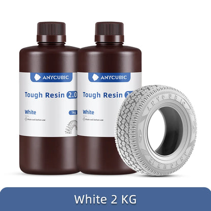 Newest UV Resin ANYCUBIC UV Tough Resin 2.0 Flexible 3D Printing Material For Photon Mono (X)LCD 3D Printer 365-405nm
