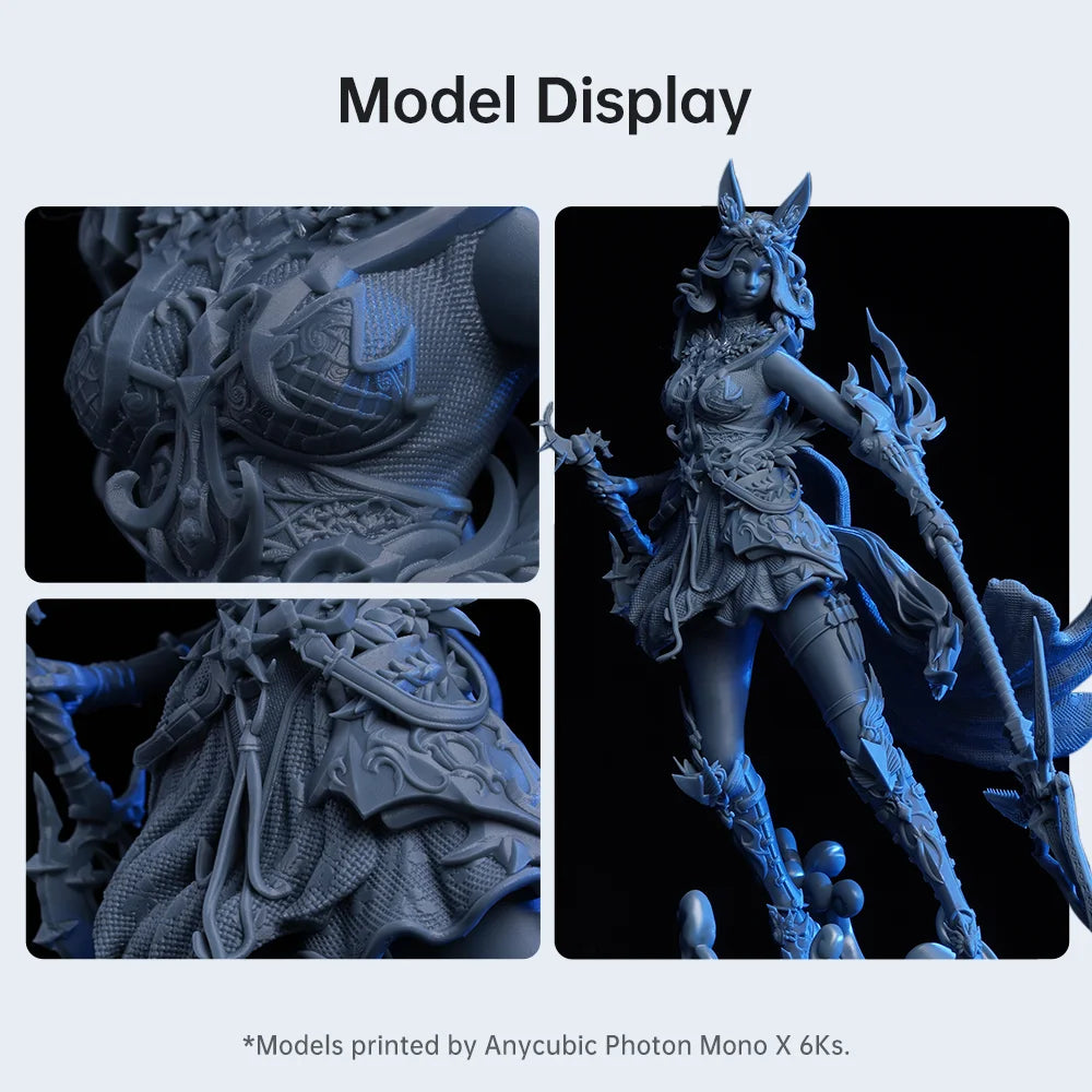 3D Printer ANYCUBIC Photon Mono X 6Ks LCD 9.1'' 6K Large Screen 3D Printing 4.76L Build Volume UV Resin SLA 3D Printers