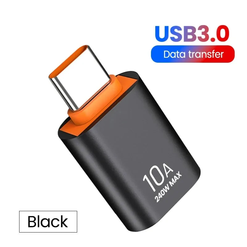 10A OTG USB 3.0 Typ C OTG Adapter USB C Stecker auf USB 3.0 Buchse Kabel Konverter OTG USB Für Xiaomi Samsung Laptop Datum Übertragung