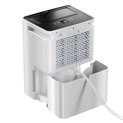 Solayce PD12R-02EE Dehumidifier 12L/24h, 3.2L Large Water Tank, Digital Humidity Display, Coverage Area 35㎡(376 sq. ft), 24H Timer, Ideal for Laundry Drying, Bedroom, Basement, Garage &amp; Kitchen