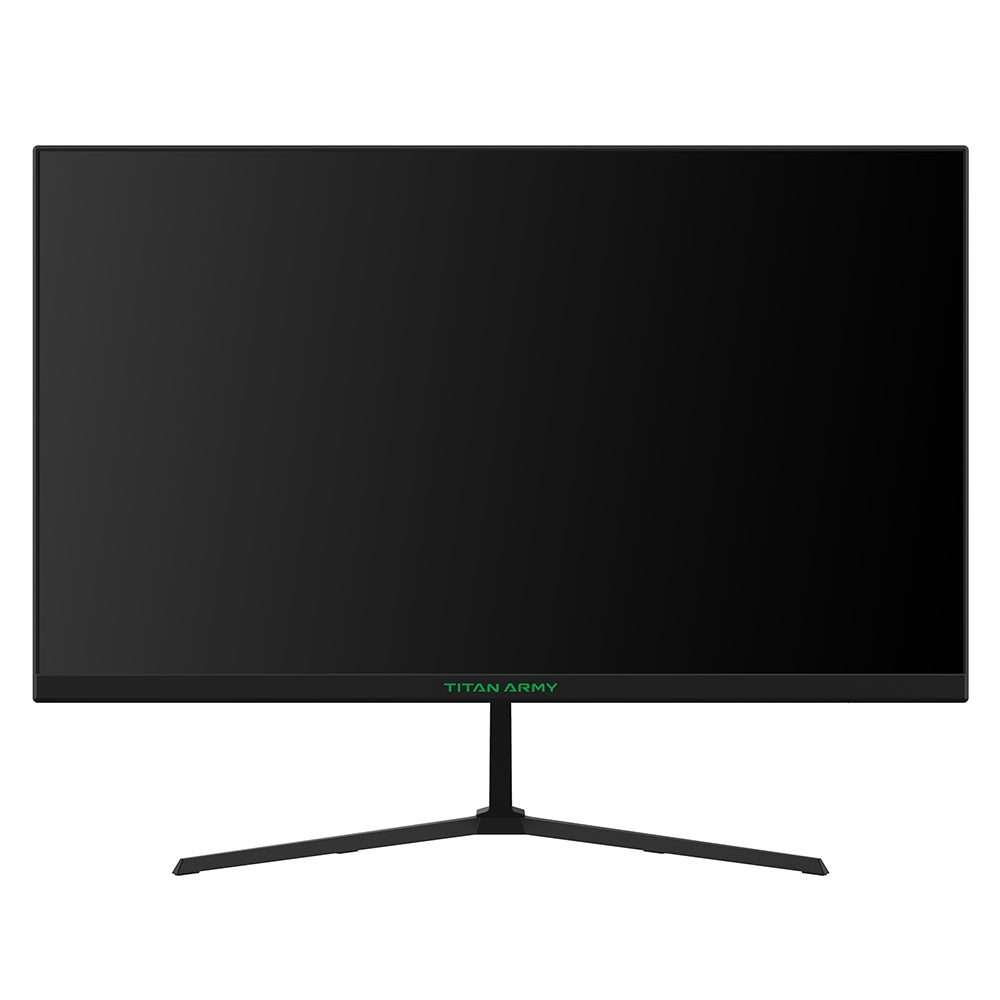 TITAN ARMY P24H2P Gaming Monitor, 24-Inch IPS Panel, 100Hz Refresh, 1920x1080 FHD Resolution, 99% sRGB, Adaptive Sync, Intelligent DCR Optimization, Low-blue Light, 1*HDMI1.4 1*VGA 1*Audio, Tilt Adjustment VESA Mount