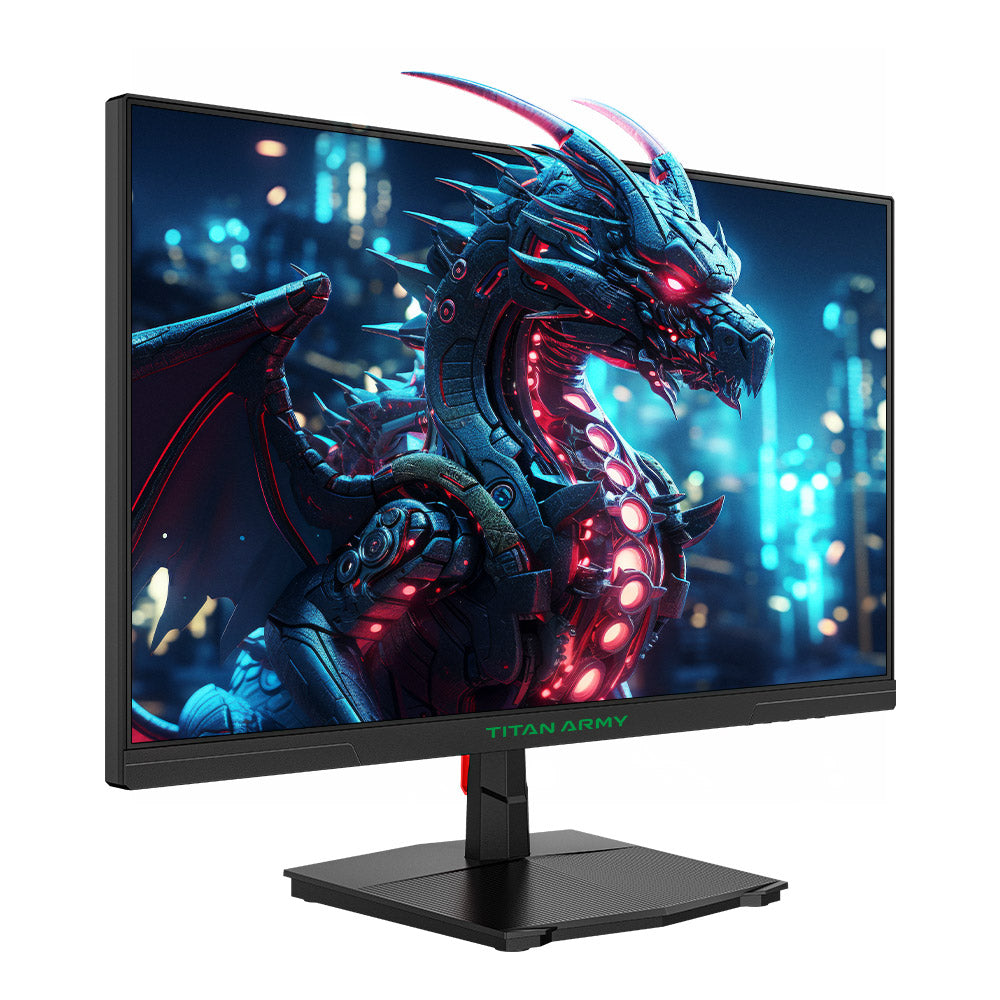 TITAN ARMY P2510H Gaming Monitor, 24.5'' HVA Fast LCD Panel, 1920*1080, 240Hz Refresh Rate, 1ms GTG, HDR10, 99%sRGB, Adaptive-Sync, Dynamic OD, Ultra-Fast Game Mode, 10 Scene Modes, PBP &amp; PIP Split-screen Display, Low Blue Light, VESA Wall Mounting
