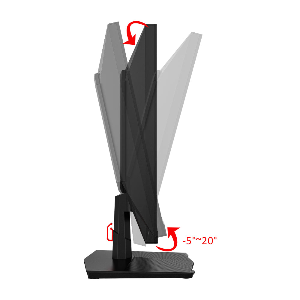 TITAN ARMY P2510H Gaming Monitor, 24.5'' HVA Fast LCD Panel, 1920*1080, 240Hz Refresh Rate, 1ms GTG, HDR10, 99%sRGB, Adaptive-Sync, Dynamic OD, Ultra-Fast Game Mode, 10 Scene Modes, PBP &amp; PIP Split-screen Display, Low Blue Light, VESA Wall Mounting