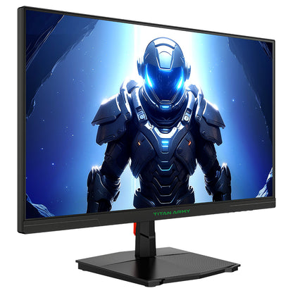TITAN ARMY P2510S Gaming Monitor, 24.5'' 2560*1440 QHD FAST IPS Screen, 240Hz Refresh Rate, 1ms GTG, 95% DCI-P3, HDR10, Adaptive-Sync, Dynamic OD, Game Rush Mode, PIP &amp; PBP Display, Versatile Picture Modes, Low Blue Light, VESA Wall Mounting