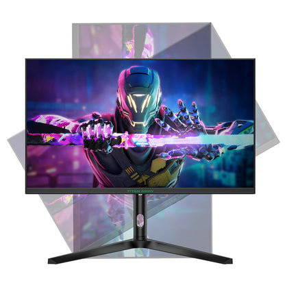 TITAN ARMY P27A2R 27-Inch Gaming Monitor, Fast IPS 180Hz Adaptive Sync, 2560*1440 QHD, 1ms GTG, 95% DCI-P3, Support FPS/RTS Gaming Mode, Low Blue, 2*HDMI 2.0 2*DP 1.4 1*Audio, Adjustable Height VESA Mount