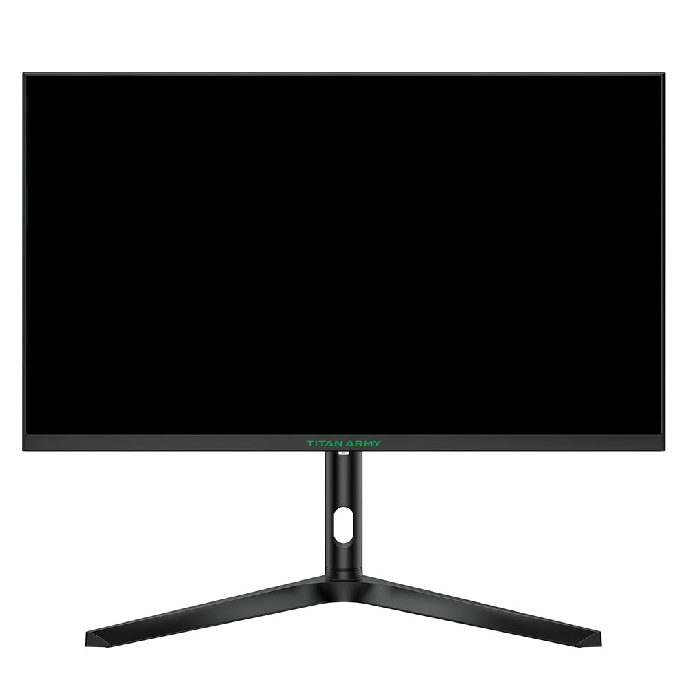 TITAN ARMY P27A2R 27-Inch Gaming Monitor, Fast IPS 180Hz Adaptive Sync, 2560*1440 QHD, 1ms GTG, 95% DCI-P3, Support FPS/RTS Gaming Mode, Low Blue, 2*HDMI 2.0 2*DP 1.4 1*Audio, Adjustable Height VESA Mount