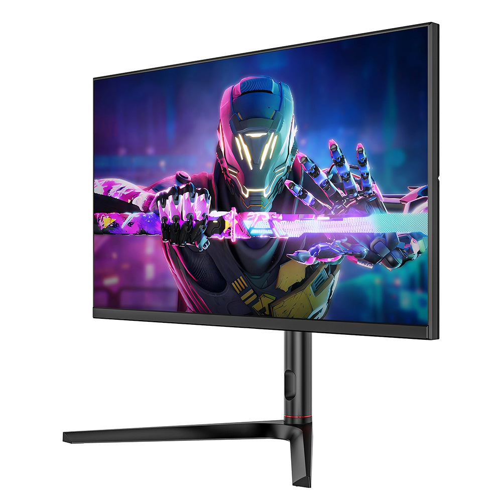 TITAN ARMY P27A2R 27-Inch Gaming Monitor, Fast IPS 180Hz Adaptive Sync, 2560*1440 QHD, 1ms GTG, 95% DCI-P3, Support FPS/RTS Gaming Mode, Low Blue, 2*HDMI 2.0 2*DP 1.4 1*Audio, Adjustable Height VESA Mount
