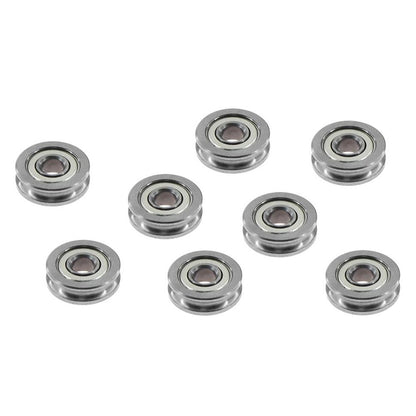 TWO TREES 10pcs U604ZZ U-Groove Bearings