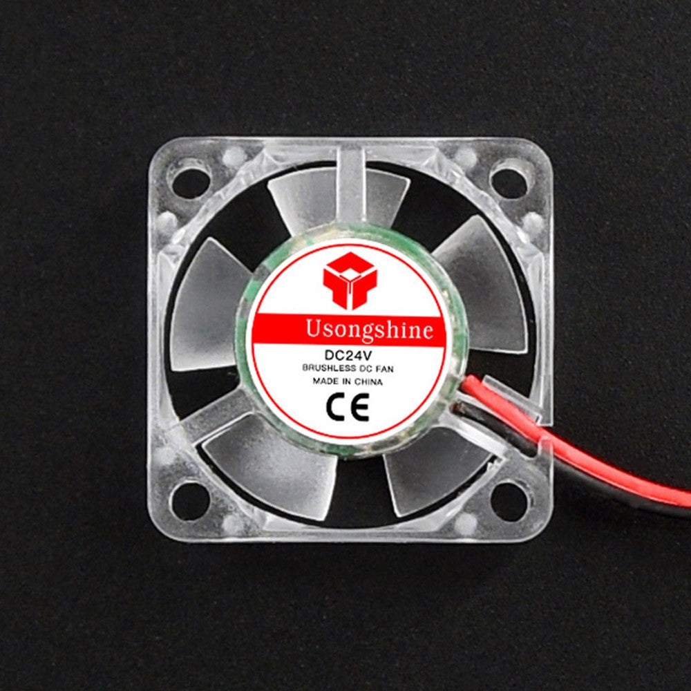 TWO TREES 24V 3010 Luminous Hydraulic Bearing Fan with LED Light for 3D Printer, 30x30cm