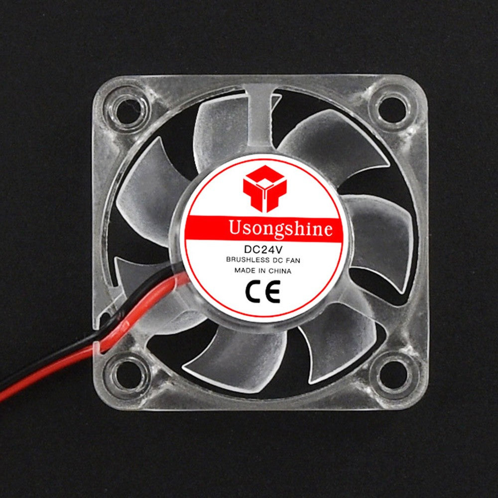 TWO TREES 24V 3010 Luminous Hydraulic Bearing Fan with LED Light for 3D Printer, 30x30cm