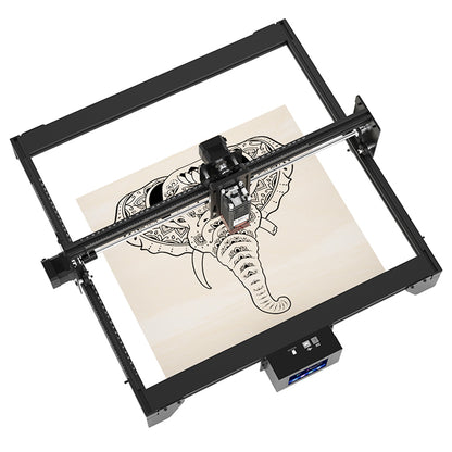 TRONXY Marker40 5.5W DIY Laser Engraver Cutter,  0.15 Fixed Focus Laser, 3.5in Touchscreen, 0.01mm Accuracy, 420x400mm