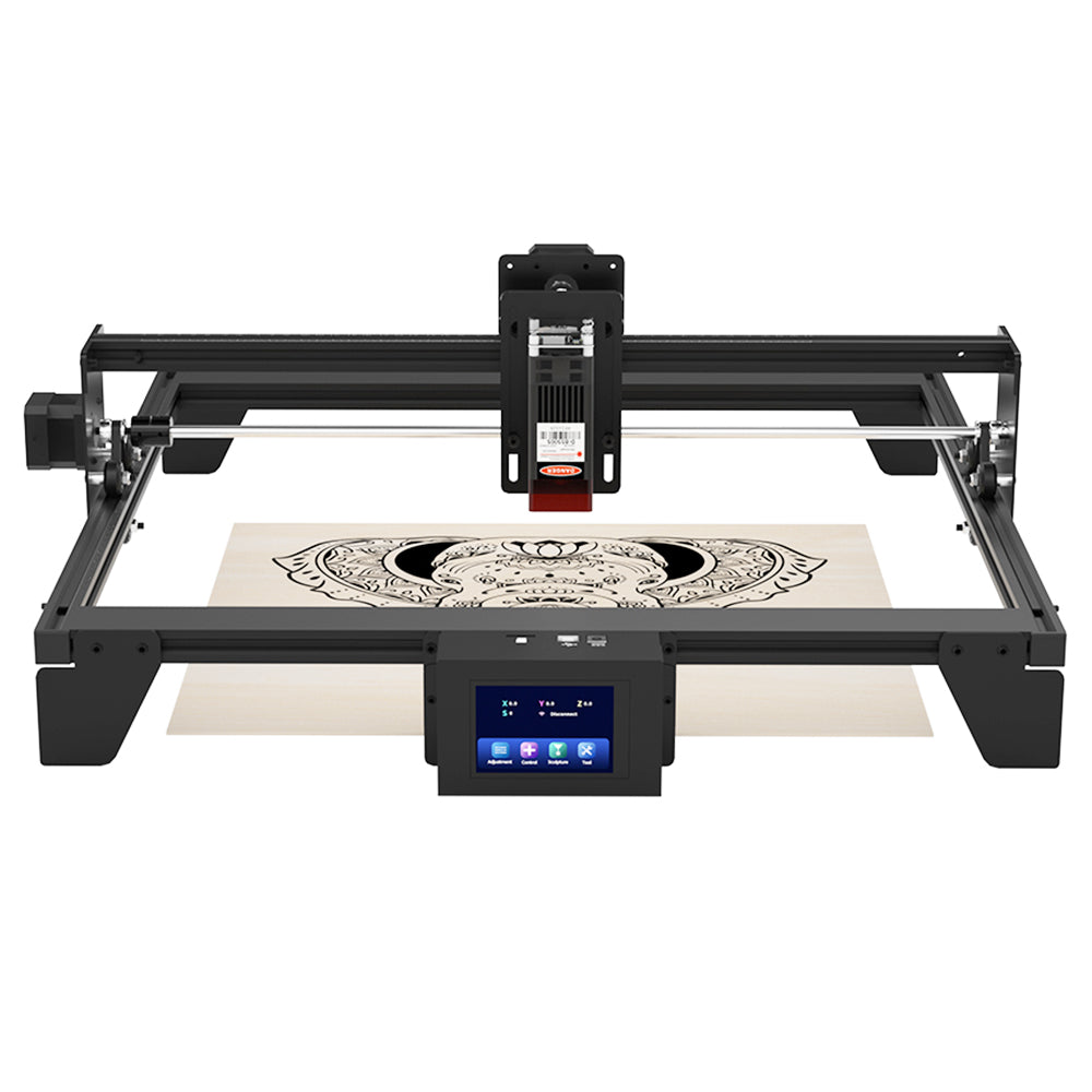 TRONXY Marker40 5.5W DIY Laser Engraver Cutter,  0.15 Fixed Focus Laser, 3.5in Touchscreen, 0.01mm Accuracy, 420x400mm
