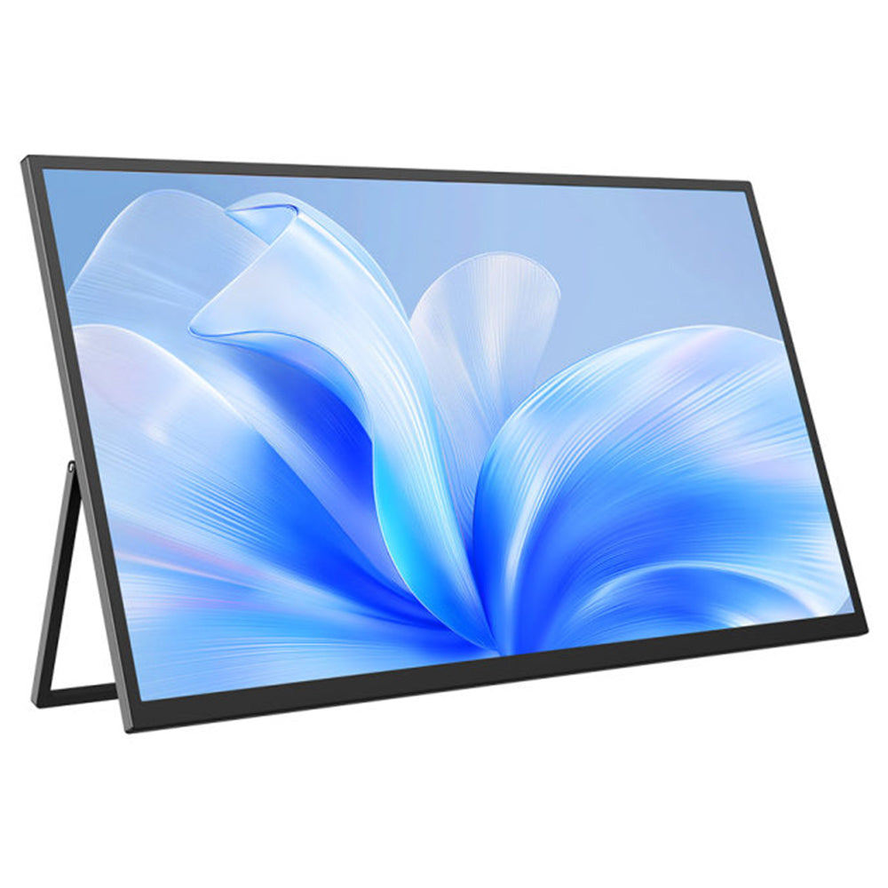 UPERFECT UMax22 22-inch Portable Monitor, 60Hz Refresh Rate, 2560*1440 IPS Screen, 100% sRGB, FreeSync, Built-in Speakers, Driver Free, HDR, Low Blue Light, 180° Adjustable Stand, 2*USB-C, 1*Mini HDMI, 1*Micro USB-B OTG, 1*Audio Jack - EU Plug