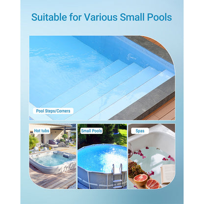 WYBOT HJ10P Handheld Pool Vacuum, Telescopic Pole Included, 25L/min Powerful Suction, 5200mAh Large Battery, Max. 60min Runtime, 0.5L Filter