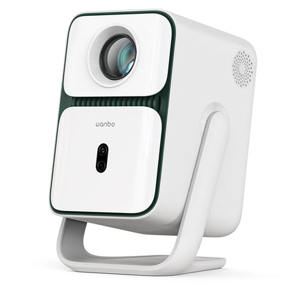 [Netflix 1080P] Wanbo T2 Ultra Projector, Android TV 11, 500 ANSI, Native 1080P, 120° Rotating Stand, Auto Focus &amp; Keystone Correction, Obstacle Avoidance, 45 - 140" Projection Size, Dual-band WiFi, 2*5W Speaker
